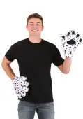 Dalmatian Costume Gloves for Adults | Animal Accessories