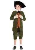 Child Green Colonial Costume | Historical Costumes