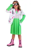 Girl's Mad Scientist Costume | Kid's Scary Costumes