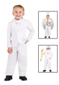 White Suit Toddler Costume