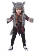 Wee Wolf Girl's Costume