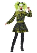 Snots Of Fun Girl's Clown Costume | Kid's Clown Costumes