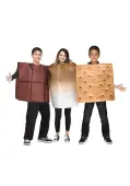 Kid's S'Mores Costume | Kid's Food Halloween Costumes