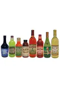 Set of Eight Scary Bottle Labels