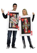 King & Queen of Hearts Costume | Funny Costumes
