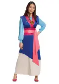 Mulan Women's Blue Dress Costume | Disney Princess Costumes