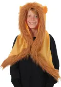Costume Hood Furry Lion | Animal Accessories