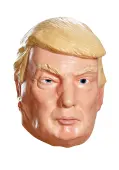 Donald Trump Deluxe Adult Costume Mask | Political Costumes