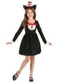 Cat in the Hat Costume for Girls