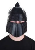 Foam Black Knight Costume Helmet | Medieval Accessories