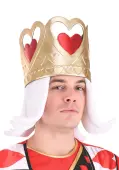 King of Hearts Costume Crown Accessory | Storybook Accessories