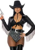Ride It Out Women's Cowgirl Costume | Sexy Cowgirl Costumes