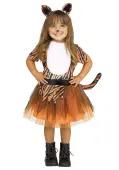 Girl's Tutu Tiger Costume for Toddlers | Tiger Costumes