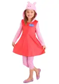 Girl's Peppa Pig Long Sleeve Costume