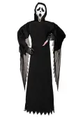 Standing 6 Foot Ghost Face Halloween Decoration | Ghost Face Accessories