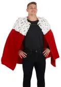 Medium Adult Royal Cape Accessory | King and Queen Accessories