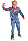 Child's Play Chucky Deluxe Adult Costume | Horror Movie Costumes