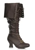 Lace Up Women's Pirate Boot | Pirate Accessories