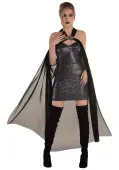 Draped Gothic Cape for Women
