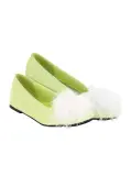 Girl's Green Fairy Flats
