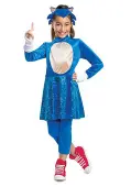 Girl's Sonic 2 The Movie Sonic Costume
