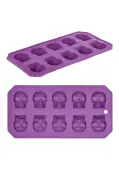 Plastic Flexible Skull Head Ice Tray | Kitchen Decorations