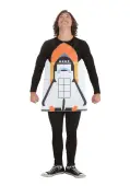 Spaceship Sandwich Board Costume for Adults
