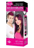 Washable Hair Color in Pink