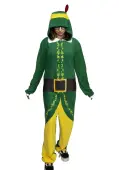 Buddy the Elf Adult Costume Onesie