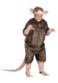 Plus Size Sewer Rat Adult Costume | Adult Animal Costumes