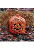 Pumpkin 36"" x 48"" Leaf Bag | Outdoor Halloween Decorations