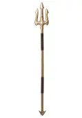 Gold Sea Trident | Poseidon Halloween Costume Accessories