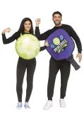 Adult Pickleball Couple Costume | Couple Costumes