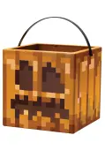 Minecraft Jack O'Lantern Treat Bucket | Minecraft Accessories