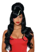 Pompadour Rehab Starlet Women's Costume Wig | Celebrity Accessories