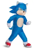 Inflatable Child Sonic the Hedgehog Costume | Inflatable Video Game Costumes