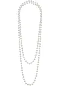 Women's 1920s Faux Pearl Costume Necklace | Flapper Accessories