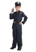 Boy's Police Officer Costume | Uniform Costumes