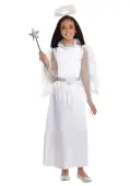 Starlight White Angel Girl's Costume | Girl's Angel Costumes