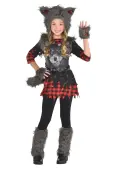 She-Wolf Costume for Girls | Kid's Storybook Costumes