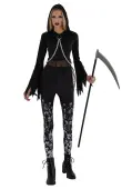 Women's Goth Reaper Costume | Grim Reaper Costumes