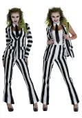 Beetlejuice Classic Suit Women's Costume | Beetlejuice Costumes