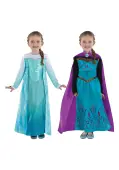 Reversible Frozen Elsa Costume for Girls | Disney Costumes