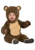 Infant Cuddly Teddy Bear Costume | Infant Animal Costumes