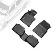 OEDRO Floor Mats for 2018-2024 Toyota Camry Standard Models, Unique Black TPE All-Weather Guard Full Set Liners