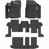 YITAMOTOR® Floor Mats for 2013-2020 Nissan Pathfinder TPE Waterproof 3 Row All Weather 4pcs