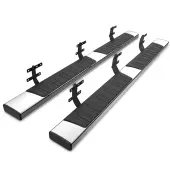 6"" Chrome Running Boards for 2019-2025 Dodge Ram 1500 Quad Cab/Extended Cab (New Body Style, Excl. Classic), Nerf Bars Side Steps