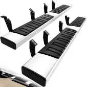 6.5 inches Running Boards Compatible with 2024-2025 Toyota Tacoma Double Cab Side Step Nerf Bars with 8 Brackes