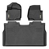 15-25 Ford F-150 SuperCrew Cab 3D all-weather floor mats for cars