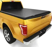 Soft Quad Fold Truck Bed Tonneau Cover Fits for Ford F-250 F-350 F-450 F250 F350 F450 Super Duty 2017-2025, 6.75 ft Bed
